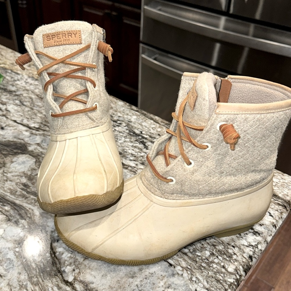 Sperry Wool Duck Boots